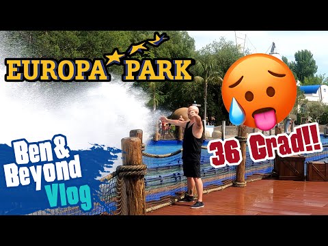 36 GRAD HITZE im EUROPAPARK!! Europapark Vlog Juli 2023