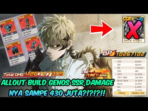 GENOS SSR DAMAGE STILL MAKES NO REASON!!! WANT TO PLAY METAL KNIGHT SSR+?!??! - OPM The Strongest