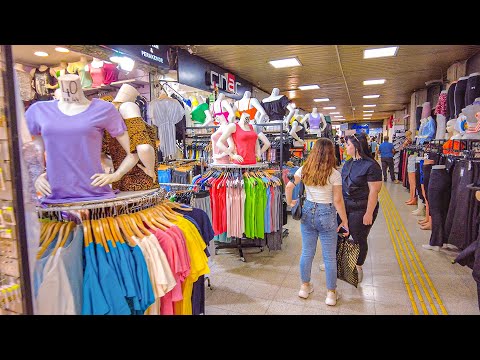 Excursão a pé Izmir Konak 2022 [4K60fps] - Píer Konak até o bazar