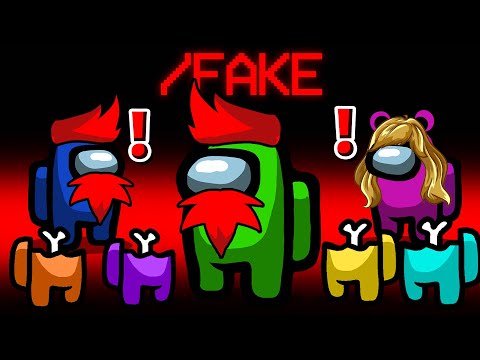 SIE DACHTEN ICH WÄRE "ER"... mit /FAKE ROLLE?! (Among Us)