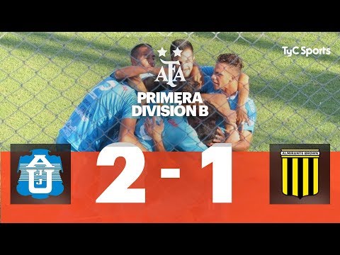J.J. Urquiza 2 VS. Almirante Brown 1  | Fecha 9 | Primera División B 2019/2020