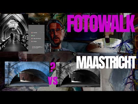 STREET PHOTOGRAPHY | Fotowalk Maastricht | FUJI X-T5 XF 35 mm 1.4 | show a photo bw and colour?