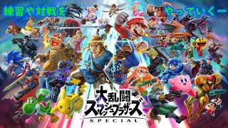 【スマブラSP】ちょっとキャラ開放して練習や対戦していくー！