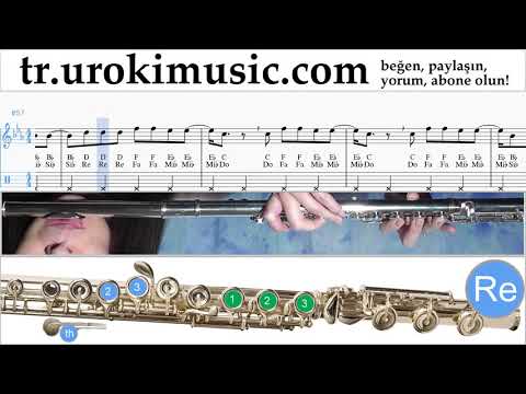 Flüt Nasıl Çalınır Reik ft. Ozuna, Wisin - Me Niego Tablatura um-a723