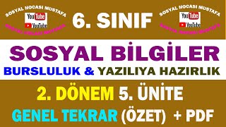 6.Sınıf Sosyal Bilgiler 5.Ünite: Üretim, dağıtım ve tüketim ünite genel tekrar (özet) videosu