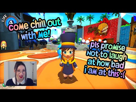 ASMR | Let's play A Hat in Time! 🎩 Relax & hang out with me | Binaural Soft spoken