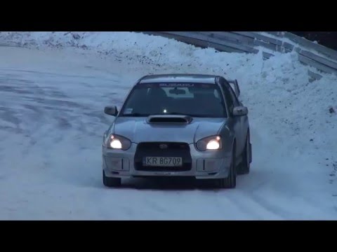 Niewiadomy Piotr - Subaru Impreza WRX STi PRODRIVE - SuperOES 1 Runda  Tor Kielce 23-01-2016