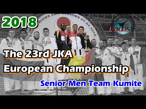 The 23rd JKA European Championship - Men Team Kumite