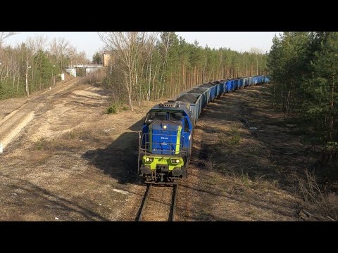 Sosnowiec Jęzor Centralny  - Elektrownia Jaworzno - dwa pociągi towarowe PKP CARGO S.A.