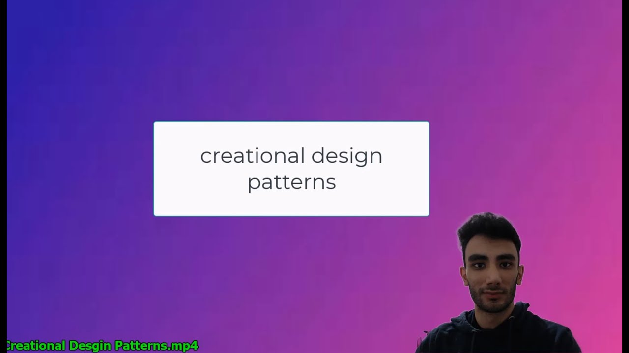 Explained Creational  Design Patterns  in Python