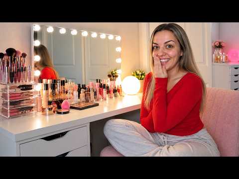 Moj kutak za šminkanje + SVA moja šminka! 💄✨“