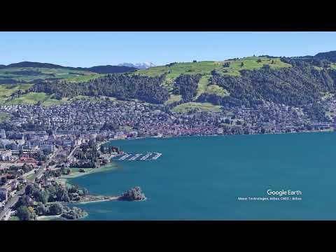 Zug View 3D  Aerial Tour of Switzerland’s Crypto Valley in 4K