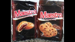 Maestro: Cookies with Cocoa Crème Filling &amp; Cocoa Chip Cookies Review