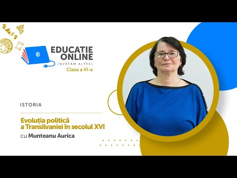 Istoria, clasa a VI-a, Evoluția politică a Transilvaniei în secolul XVI