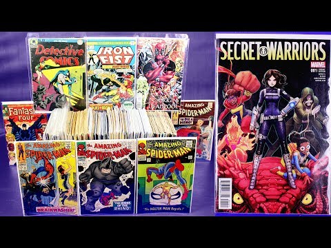 Epic Comic Book Collection Pickups Garage Sale Haul Silver Age Bronze Age Golden Age Key Issue Video