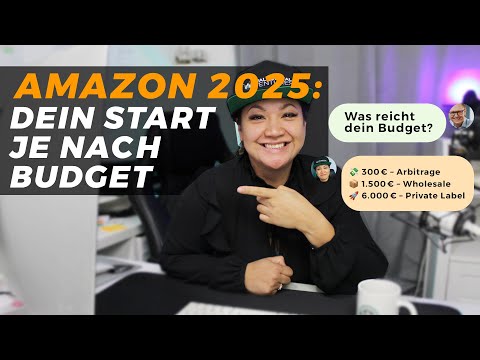 Amazon FBA 2025: So startest du mit 300 €, 1.500 € oder 6.000 € – inkl. Tipps & Fehler