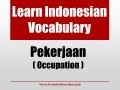 Learn Indonesian Vocabulary through Pictures ...