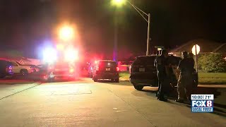A teenager was shot in St. Bernard Parish Thursday evening