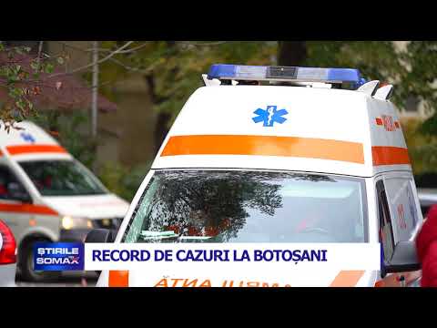 RECORD DE CAZURI LA  BOTOSANI