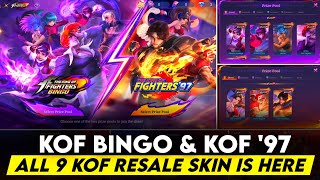 Download lagu ALL 9 KOF RESALE IN 1 EVENT  | REVIEW KOF BINGO & KOF '97 EVENT MLBB 2026 mp3