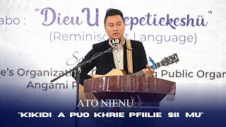 Ato Neinu Kikidi a puo khrie pfiilie sii mu Live performance at Tenyidie Pederiichii va 55-U.