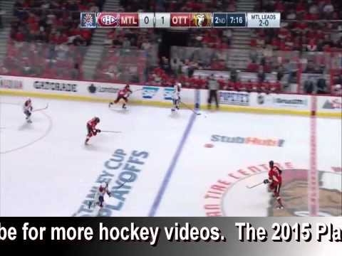 Ottawa Senators game 3 ROUND 1 2015 Stanley Cup Playoffs vs Montreal Canadiens