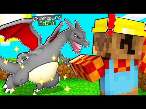 IL MIO PRIMO CHARIZARD SHINY NELLA PIXELMON SU MINECRAFT ITA!!