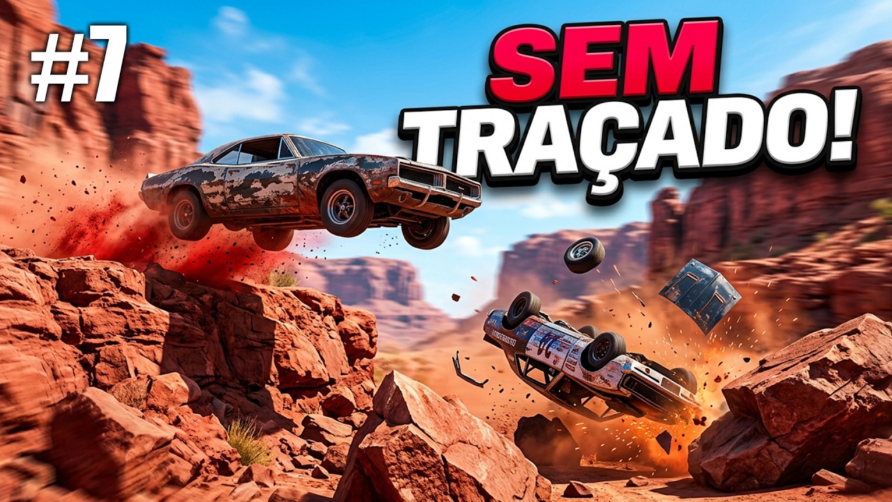 CORRIDA SEM TRAÇADO E DESTRUIÇÃO NO FERRO VELHO! - Wreckfest 2 Carreira #7