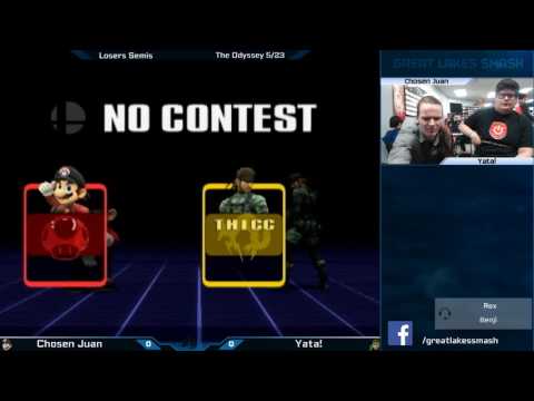 The Odyssey 5/23 Losers Semis - Chosen Juan (Mario) vs. Yata! (Snake)