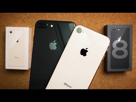 A Bad iPhone 8 & iPhone 8 Plus Unboxing + First Impressions!