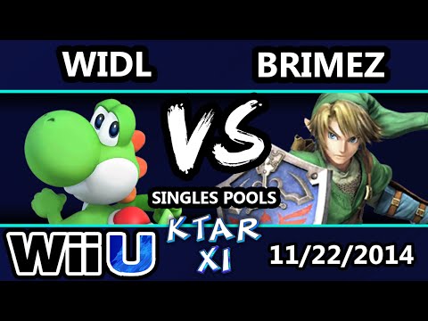 KTAR XI - Widl (Luigi) Vs. BrimeZ (Link) - Pools - Smash Wii U