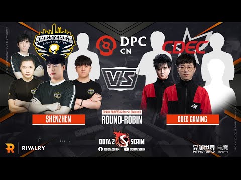 ShenZhen vs CDEC Gaming - DPC CN 2021/22 Tour 3: Division II - Round-Robin - Game Highlights - BO3