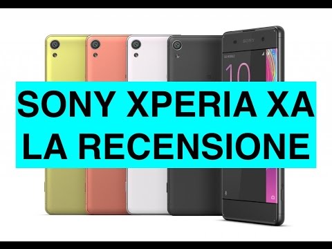 Foto Videorecensione Sony Xperia Xa
