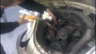 preview picture of video 'VW Beetle 1966 start up after long time - Greece - Agrinio -m4v'