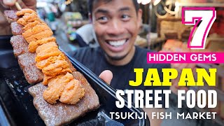 Tsukiji Fish Market New & Hidden Gems Japanese Street Food