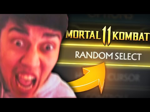 Picking RANDOM SELECT in Every Game Made Me RAGE... (Mortal Kombat 11)