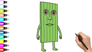 How to Draw Toc Tac Tuc Tuc Sahur    Brainrot