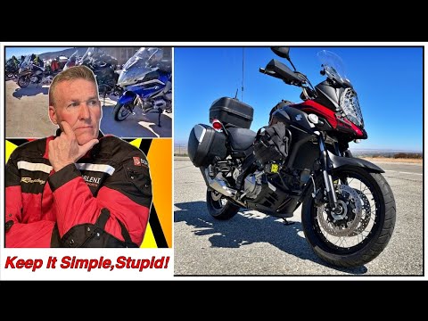 Keep It Simple Stupid! [Suzuki V-Strom 650] Adventure Motorcycle Owner Review #suzukivstrom650
