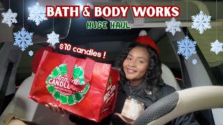 BATH AND BODY WORKS CANDLE DAY SHOPPING + HUGE HAUL 2025 | VLOGMAS DAY 5