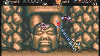 MD Longplay - Contra Hardcorps (TwoPlayermode)