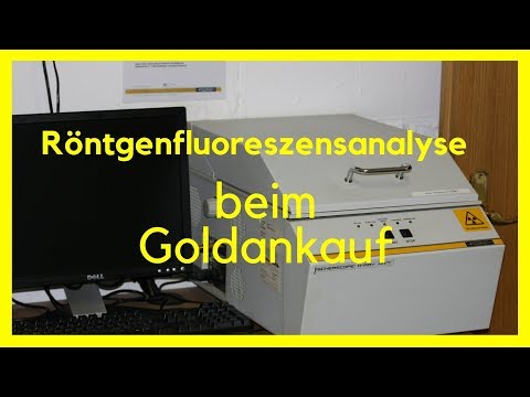 Röntgenfluoreszenzanalyse beim Goldankauf