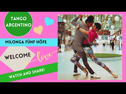 💞MILONGA FÜNF HÖFE  ➨ FABIAN Y MICHAELA ´21💞★ welcome • FÜNF HÖFE TANGO MÜNCHEN
