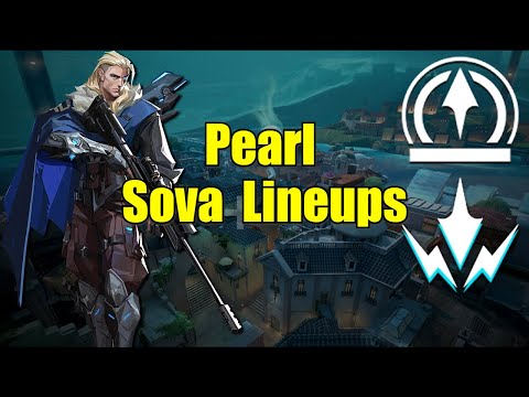 Sova - [Pearl] B CT to B Ramp Ult Combo (round start, pixely)