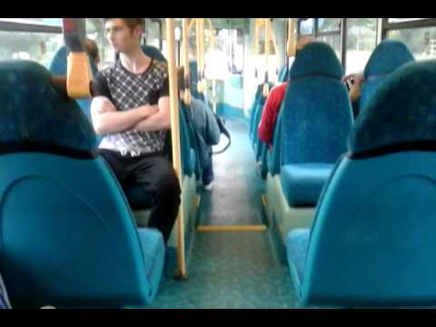 Arriva Midlands VDL SB200 Wright Commander FJ06ZTE 3719 (with insane mega thrash and kickdowns)