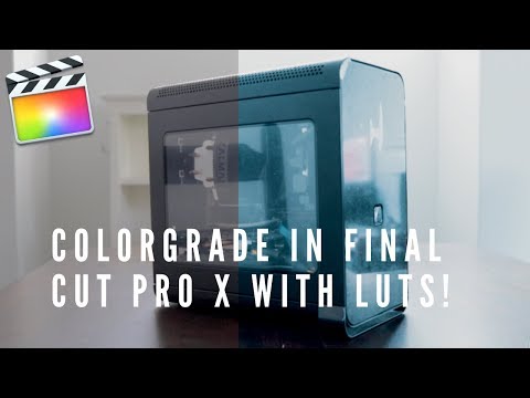 STEP UP YOUR COLORGRADING GAME with Final Cut Pro X! (FREE LUTS IN DESC)
