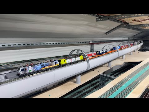 Güterzüge zwischen Rosenheim und dem Brenner in 1:87 | H0 Modellbahn