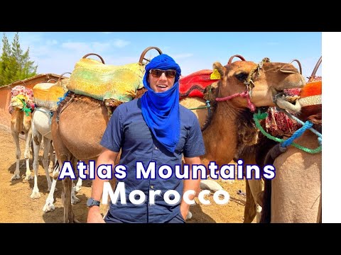 We Rode a Camel in Morocco and THIS Happened! / Atlas Mountain Tour