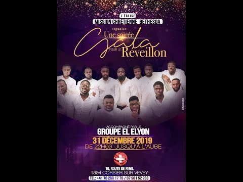 Réveillon 2020 | Suisse avec Groupes El Elyon , Pelèrin et JCB