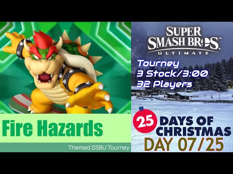 Super Smash Bros. Ultimate - Tourney 35 (32 Players, Stock, Timed)