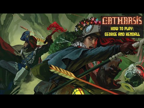 Catharsis Board Game | How to Play: George, Starweaver and Kendall, Marmotologist